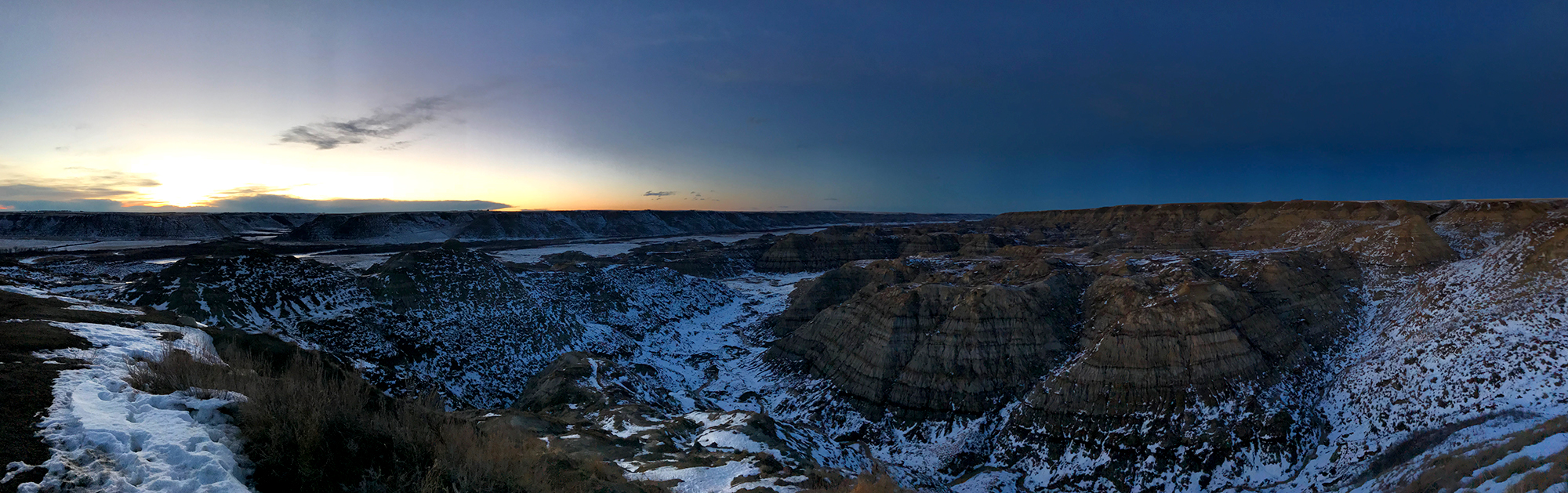 Generic Van Life - Drumheller Sunset