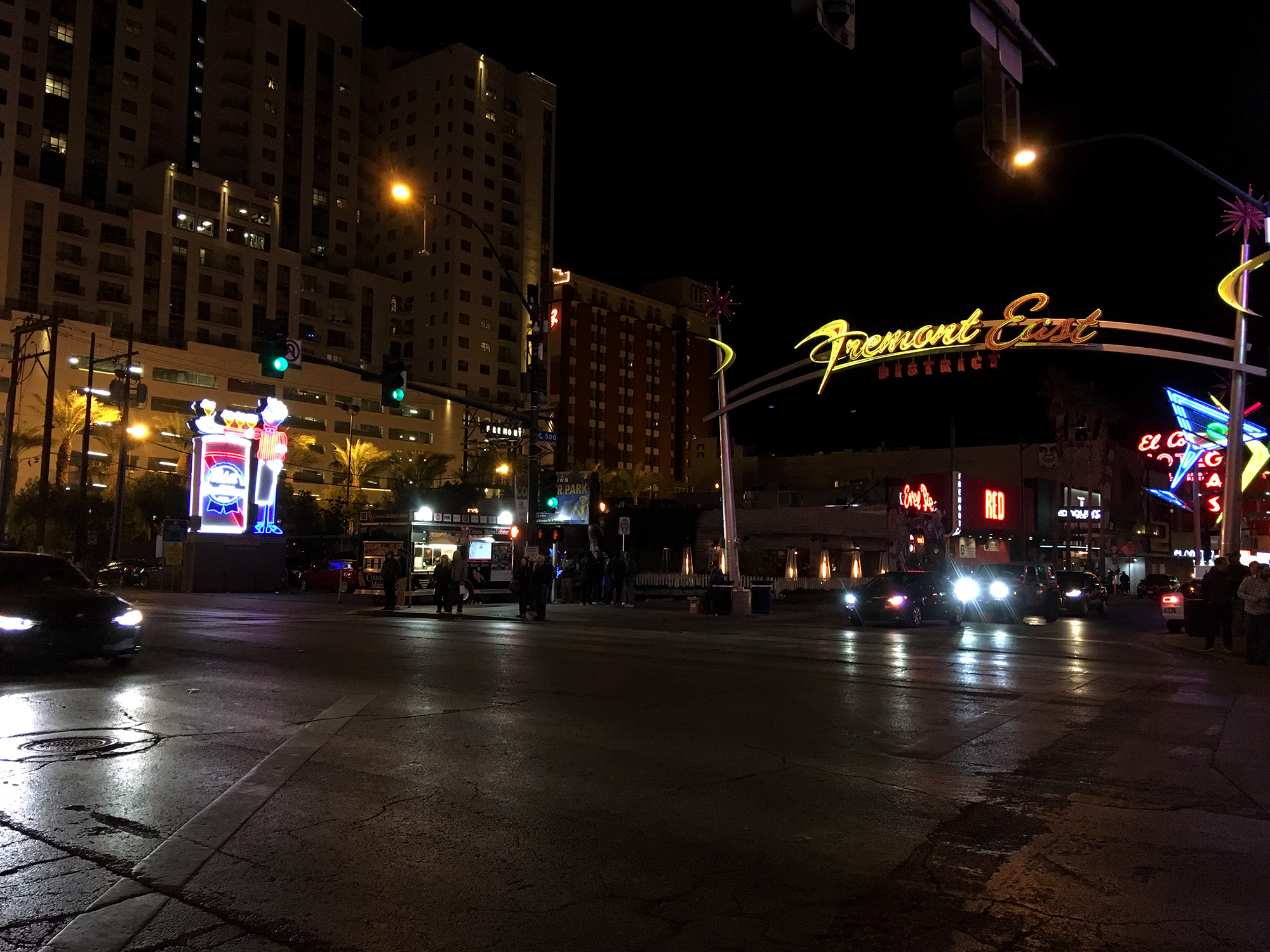 Generic Van Life - Vegas Fremont Street