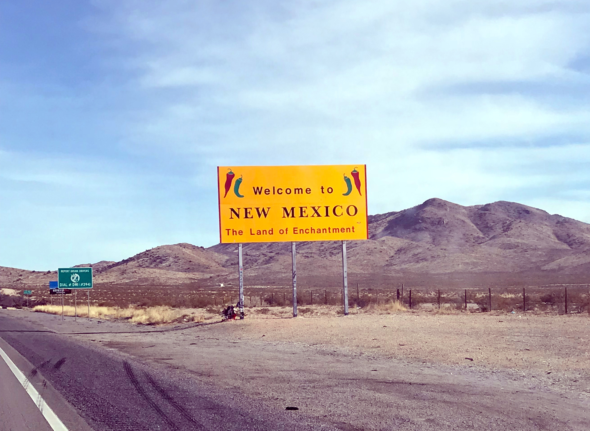 Generic Van Life - New Mexico Sign