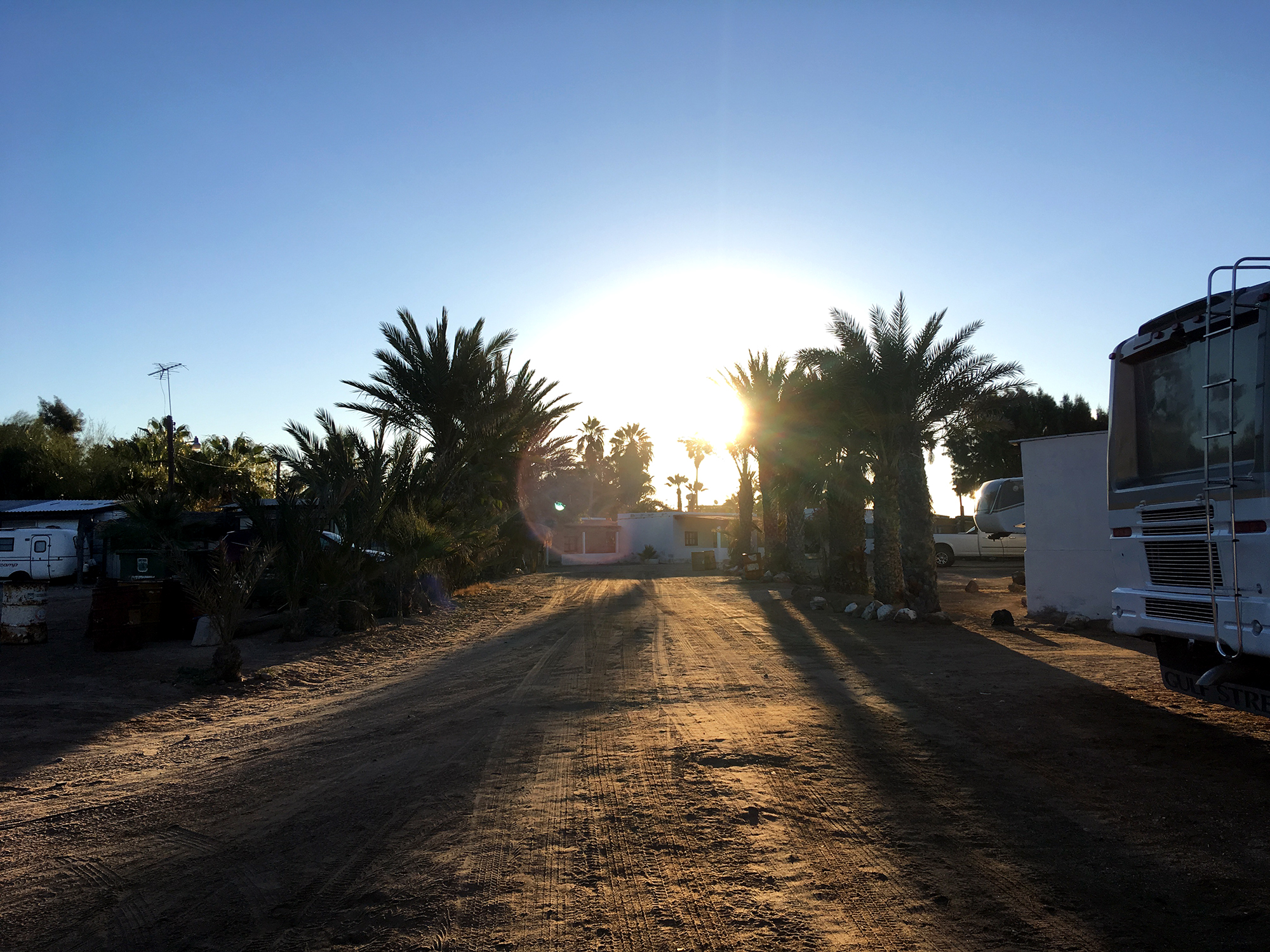 Generic Van Life - Puerto Penasco Bahia Kino Morning