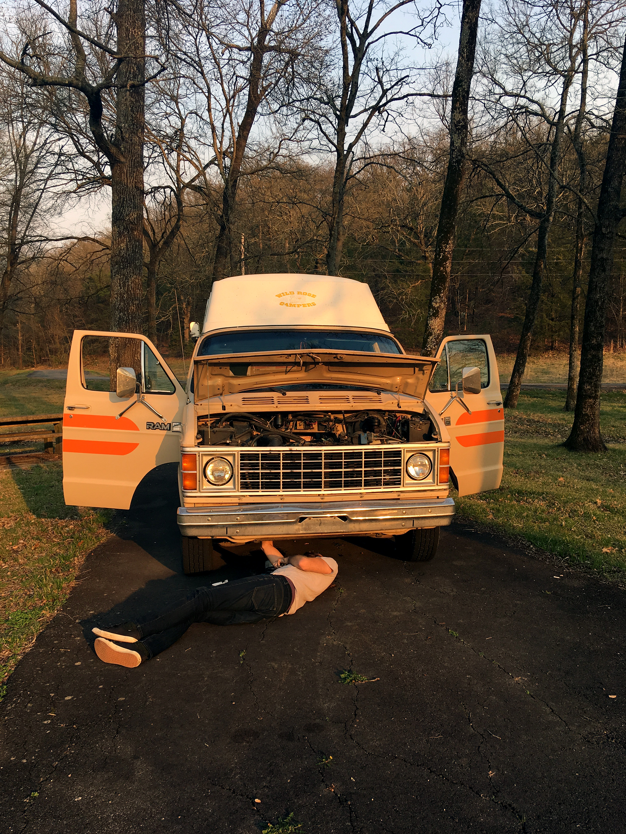 Generic Van Life - Arkansas Hood Up
