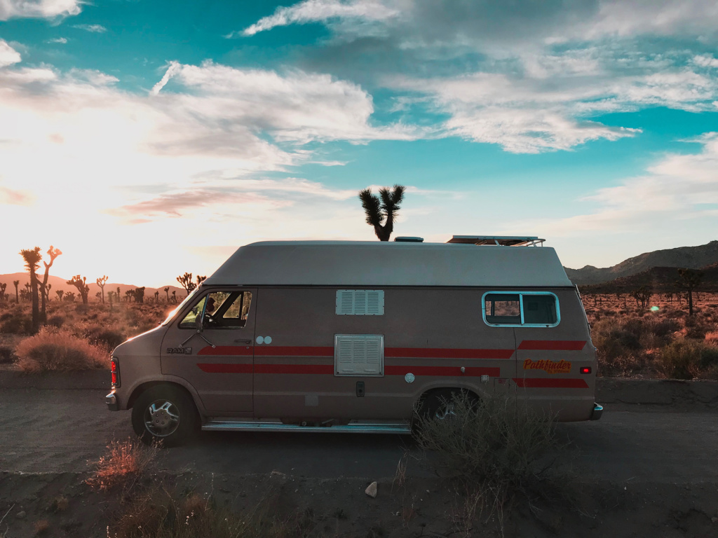 Generic Van Life - Southern California Joshua Tree