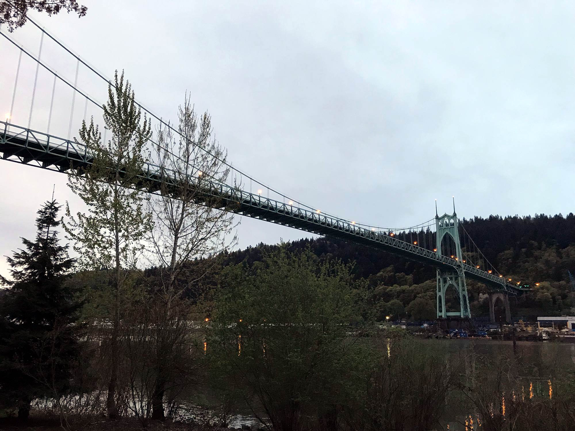 Generic Van Life - Oregon Portland Bridge
