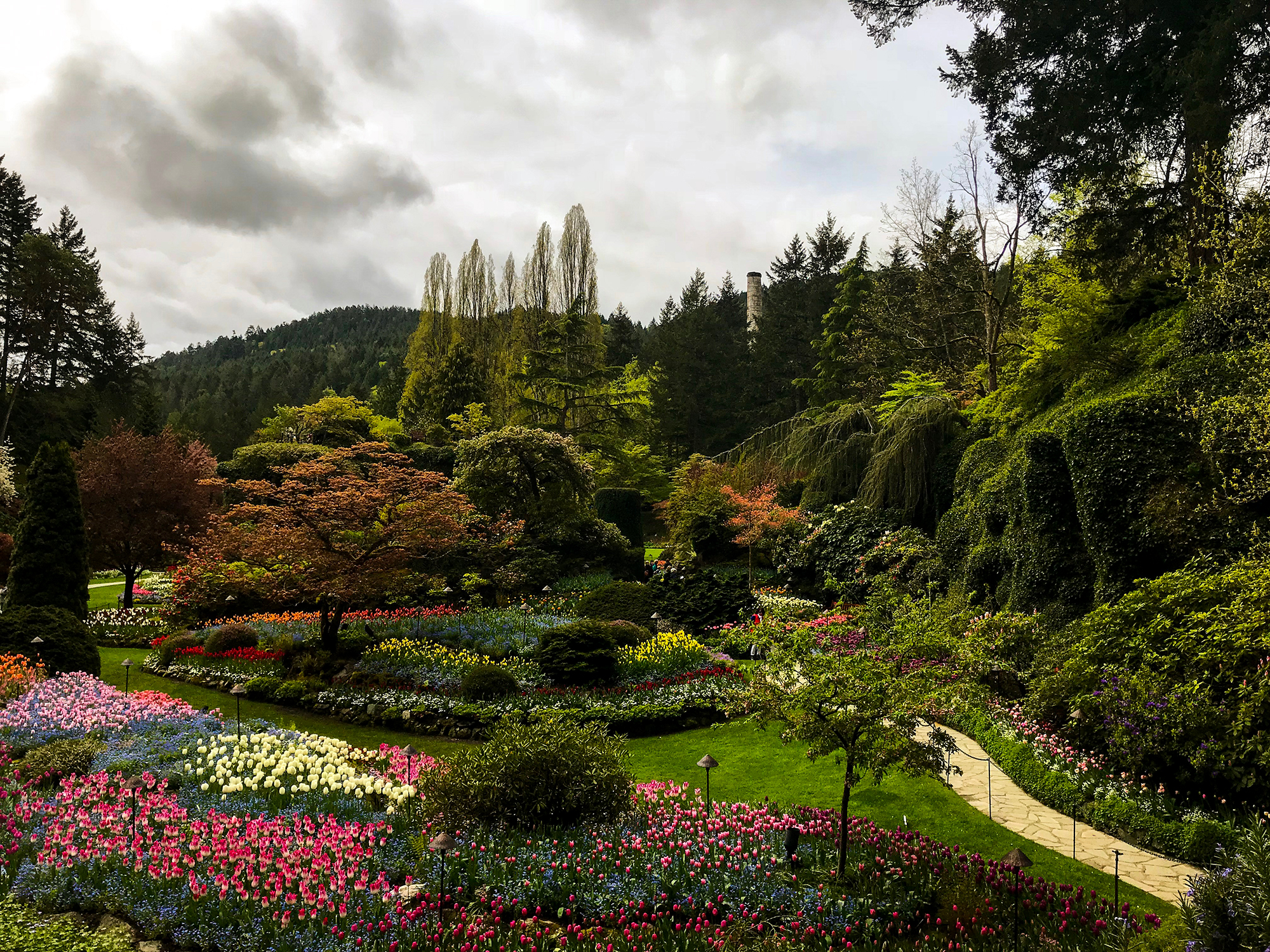 Generic Van Life - Vancouver Island Butchart Gardens