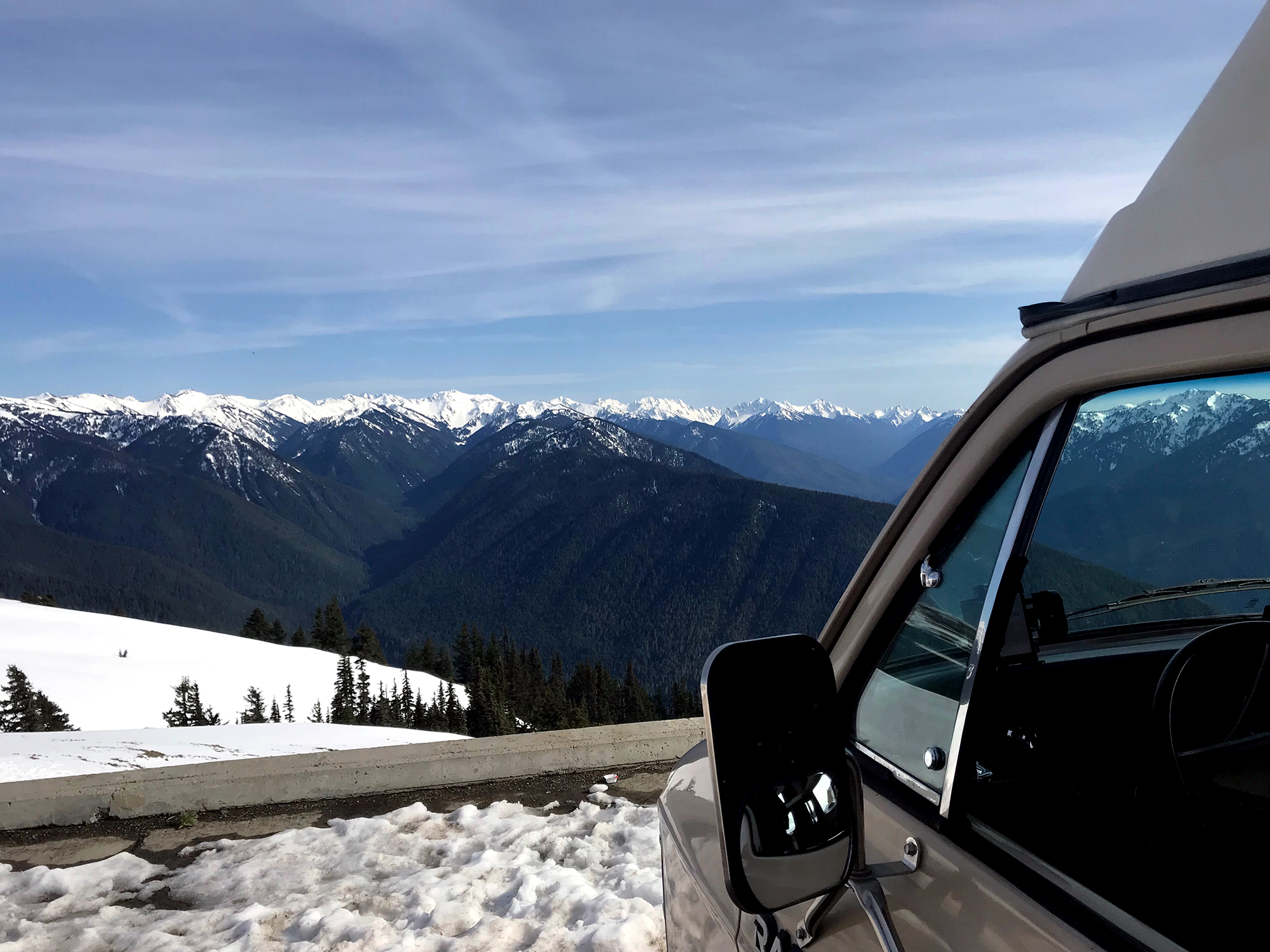 Generic Van Life - Washington Hurricane Ridge