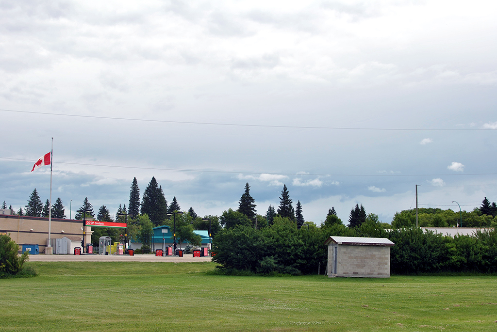 Generic-Van-Life-Camping-Spot-Russell-Peace-Park-Manitoba-Outhouse
