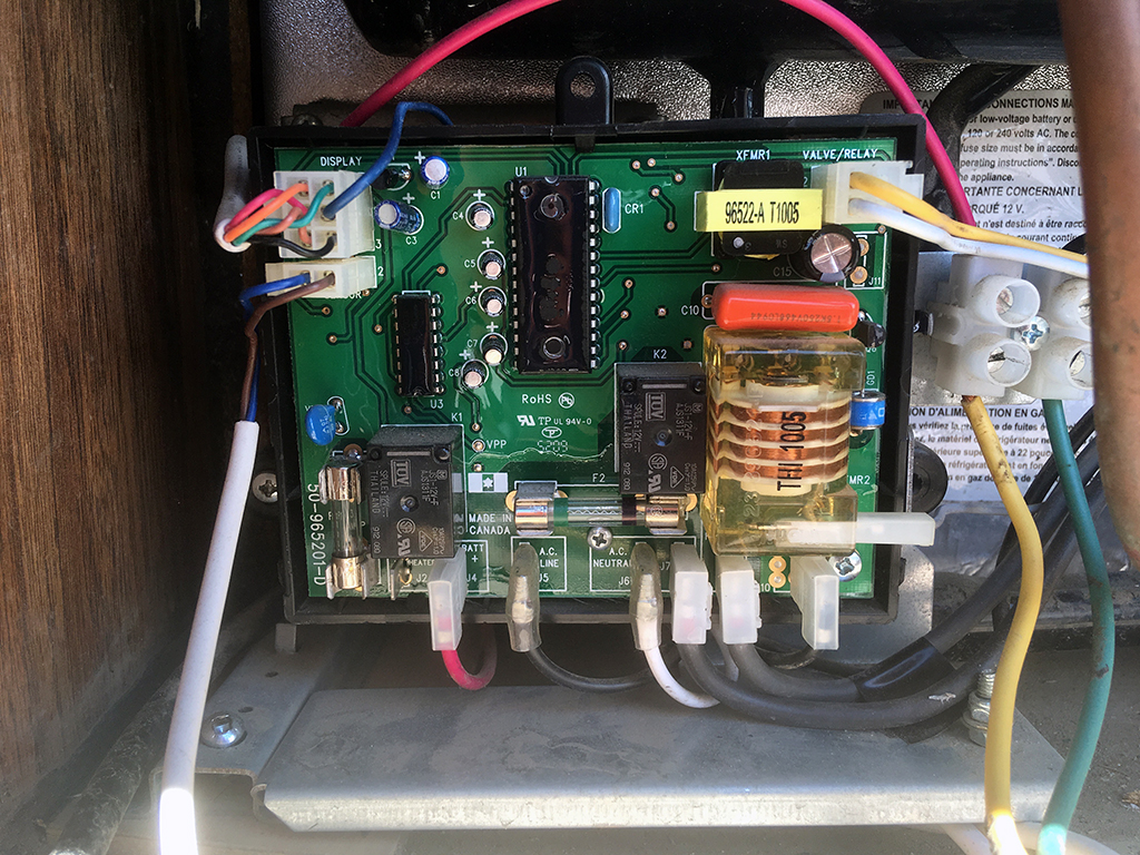 RV Fridge Troubleshooting circuit diagram current source 