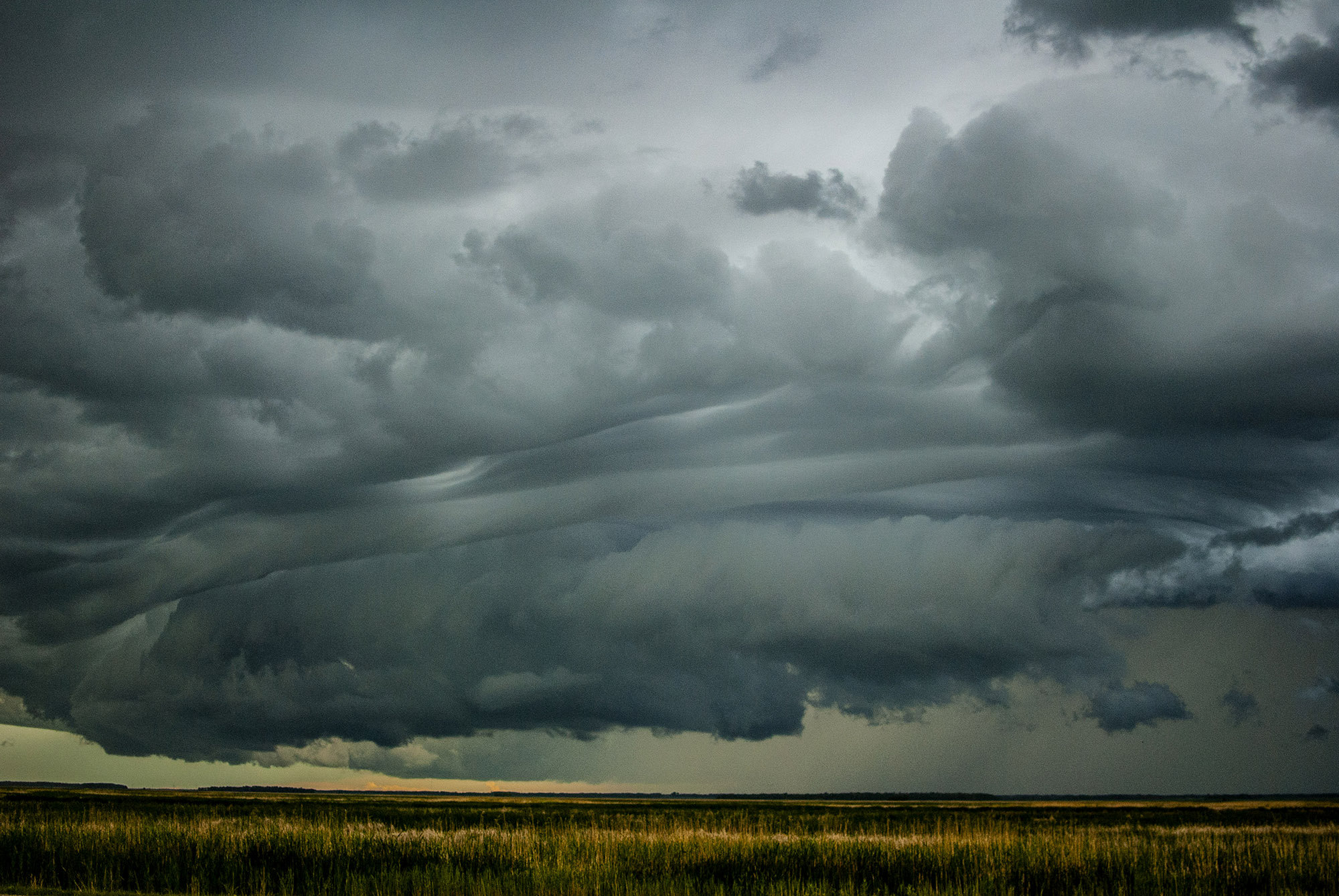 Generic Van Life - Friendly Manitoba Storm Clouds