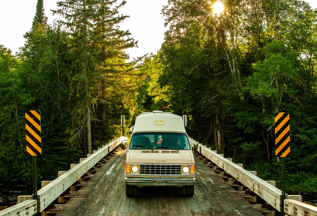 Generic Van Life - Minnesota Superior National Forest Bridge