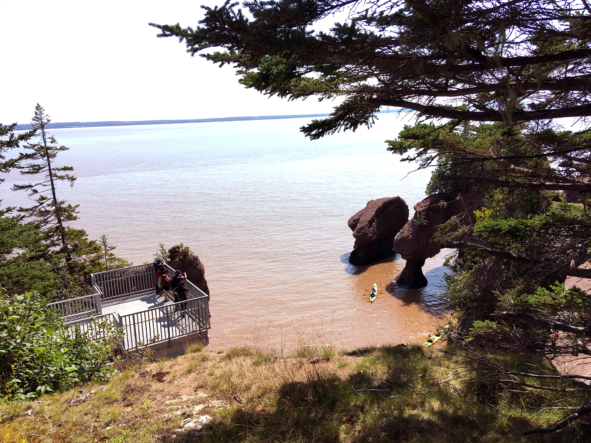 Generic Van Life - New Brunswick Tides Hopewell Rocks High Tide