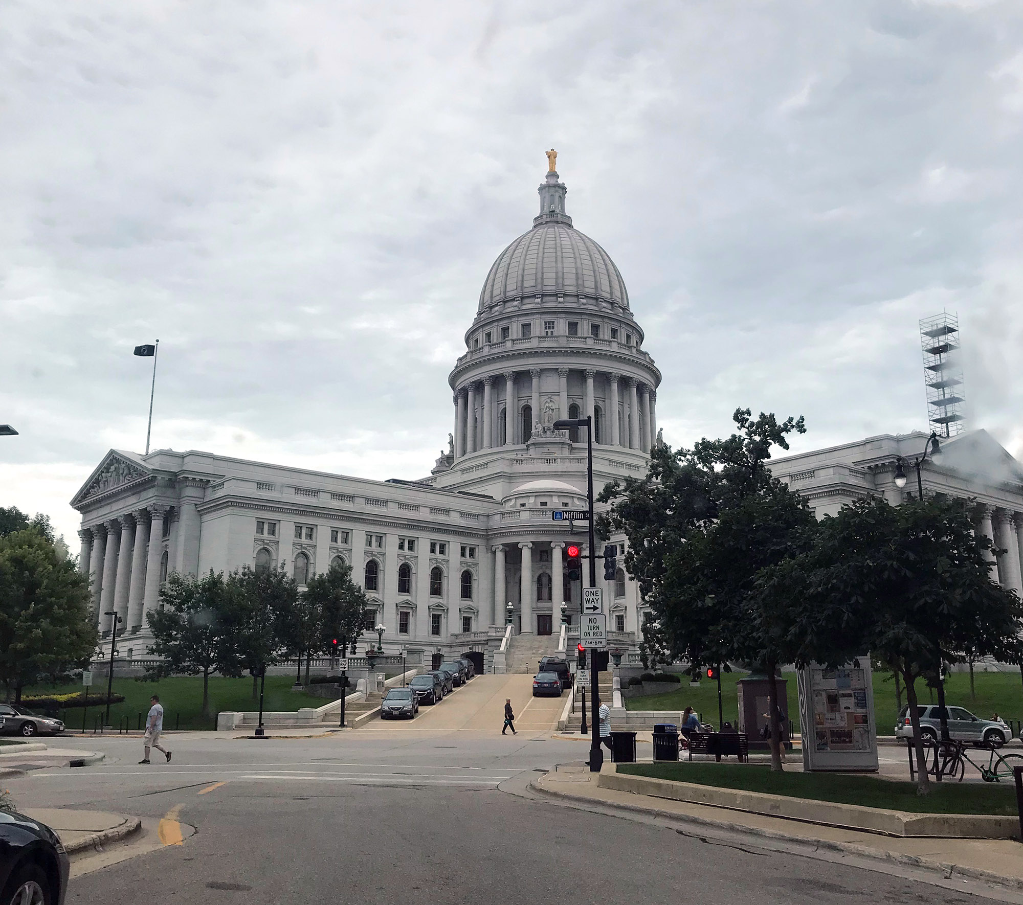 Generic Van Life - Wisconsin Madison State Capitol