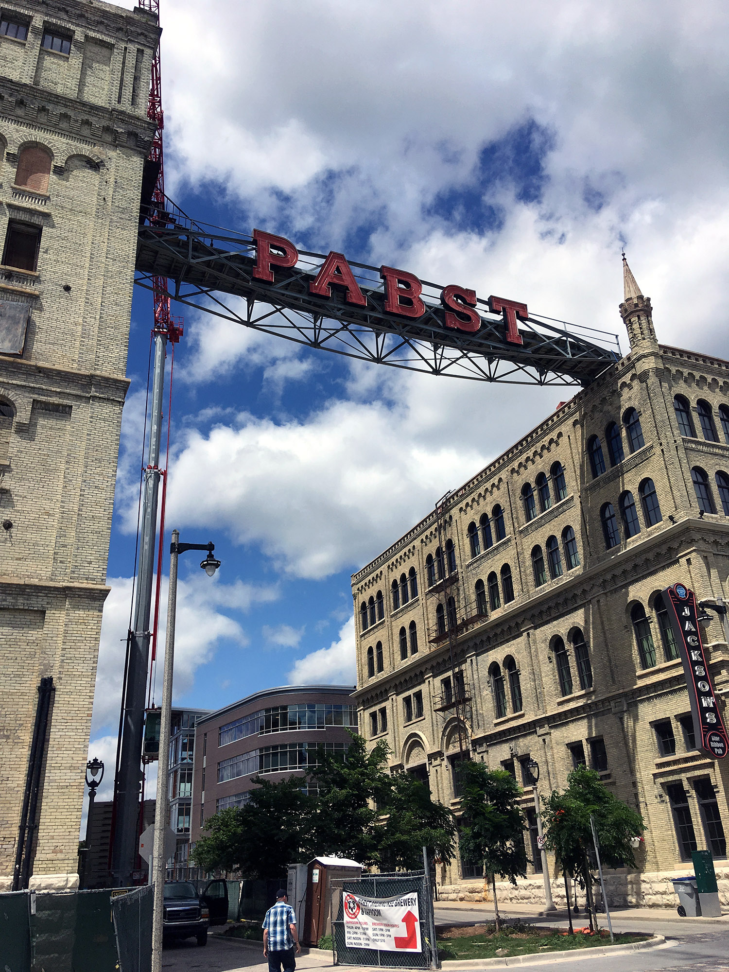 Generic Van Life - Wisconsin Milwaukee Pabst Brewery