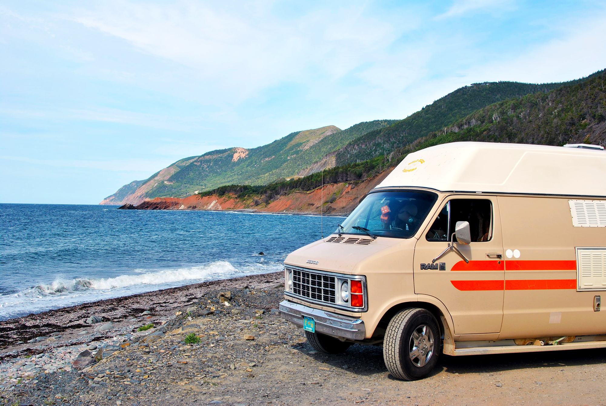 Generic Van Life Cape Breton La Bloc Beach