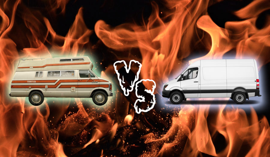 Generic Van Life - Old Van VS New Van