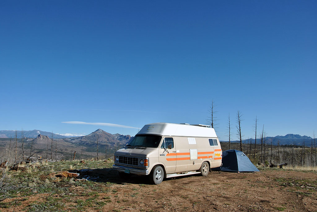Generic Van Life - Getting Rocky Mountain Fresh in Colorful Colorado - Rule Creek