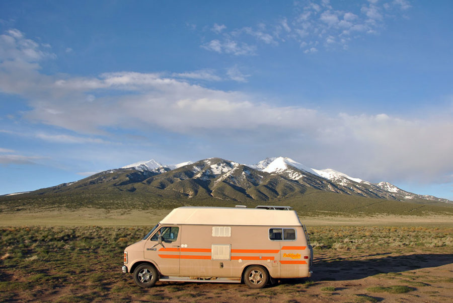Generic Van Life - Getting Rocky Mountain Fresh in Colorful Colorado - Blanca Peak