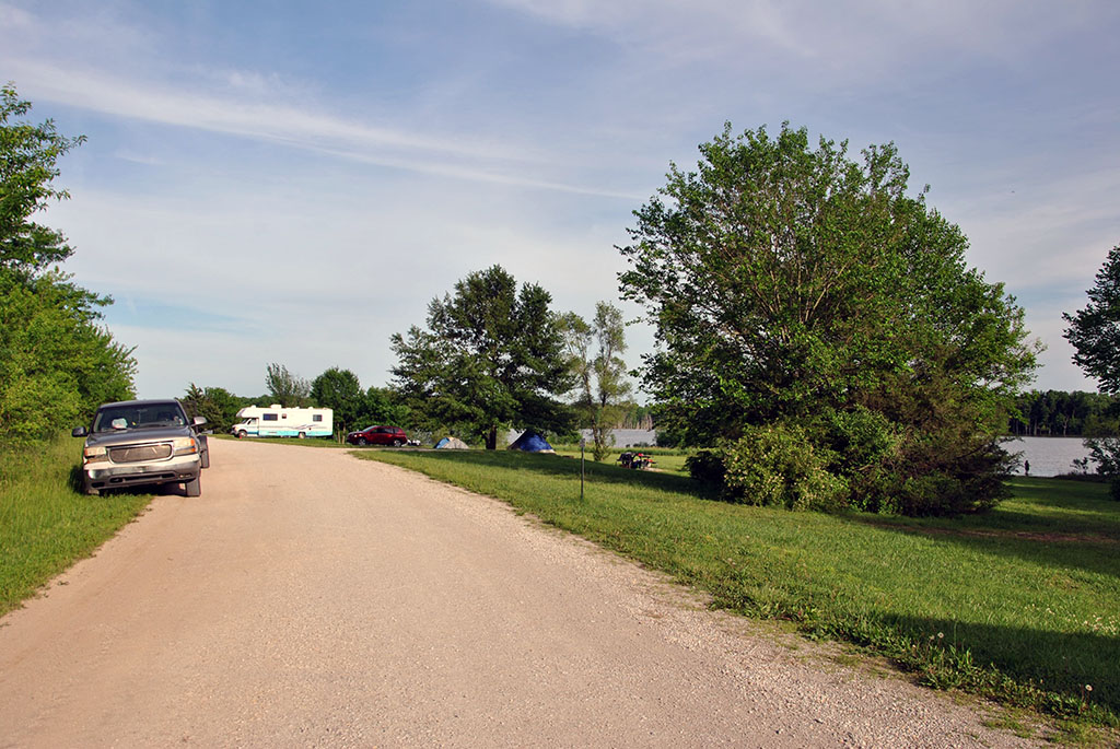 Generic Van Life - Welcome to Corn Tornado Country - Louisburg Campground