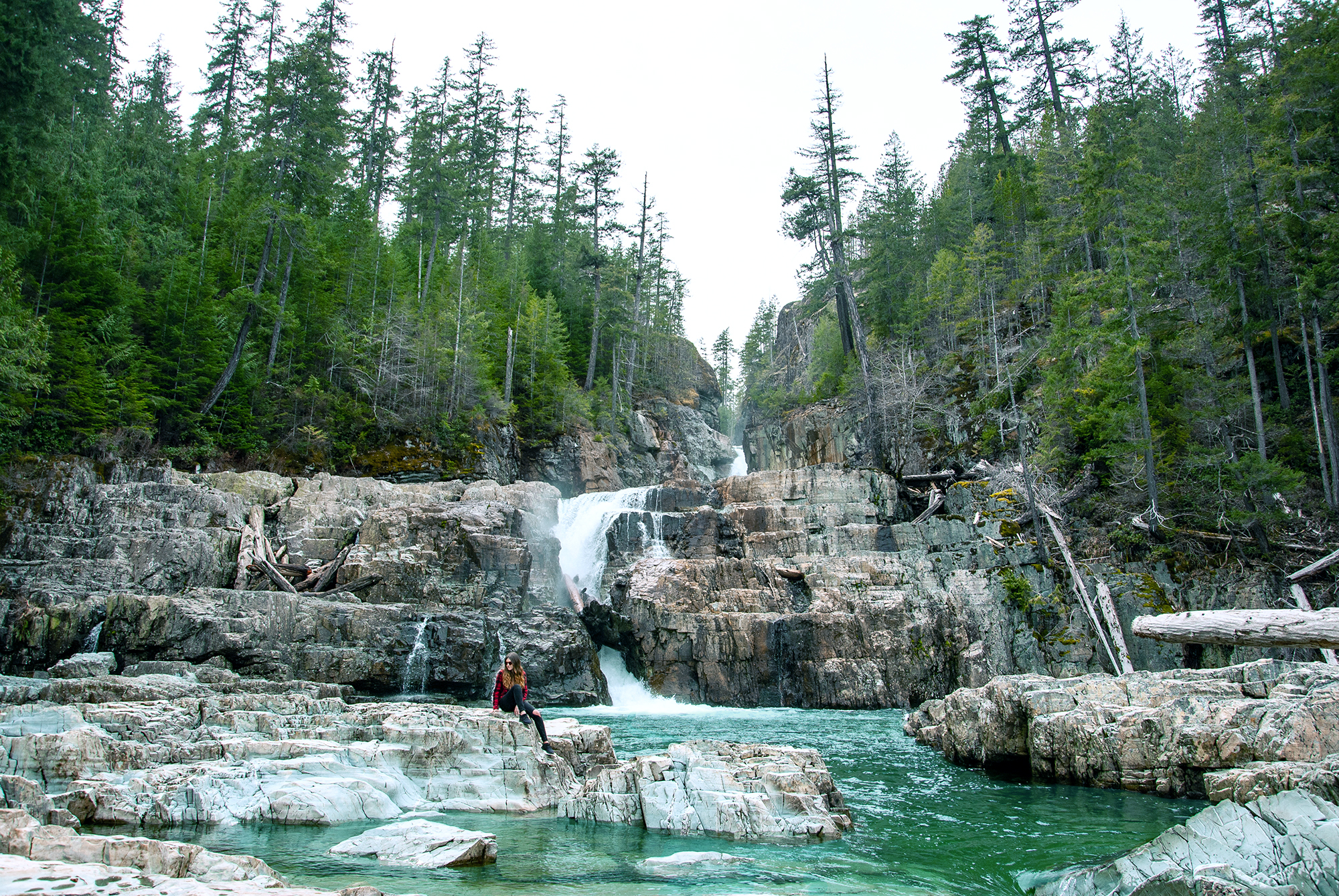 Generic Van Life - The Ultimate Vancouver Island Road Trip - Strathcona Park Lower Myra Falls