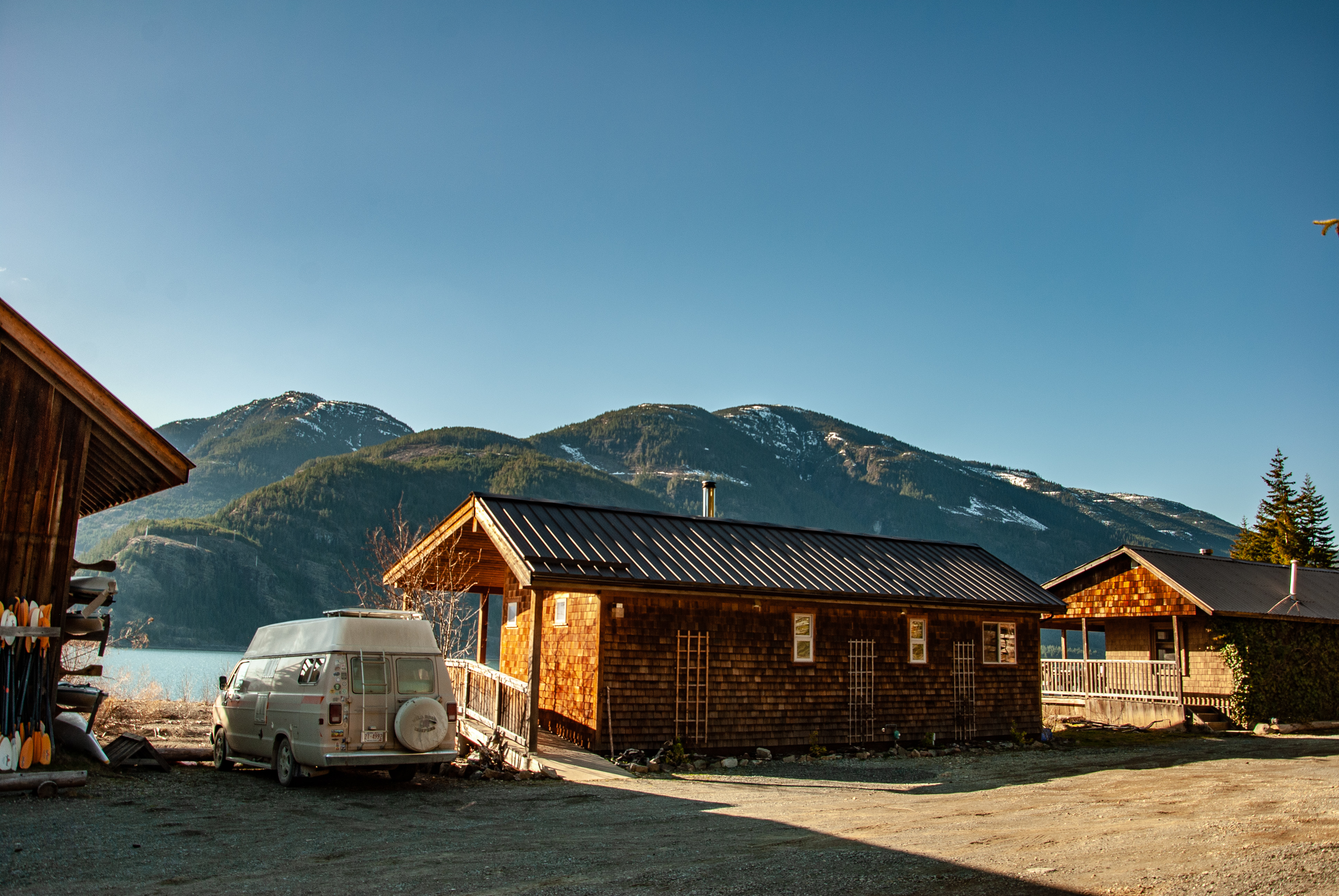 Generic Van Life - The Ultimate Vancouver Island Road Trip - Strathcona Park Lodge Cabin